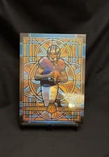 2025 Panini Mosaic Stained Glass Oversized Lamar Jackson #1 card