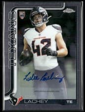 2025 Topps Chrome Retail Rookie Autographs Luke Lachey #RRA-LL card