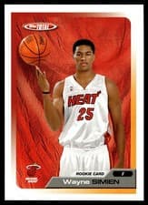 Wayne Simien 2005-06 Topps Total Base Set card