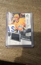 2025-26 SP Game Used Rookie Sweaters Matthew Wood #RS-MW card