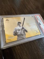 2025 Topps Black & White Golden Hour Shohei Ohtani #GH-01 card