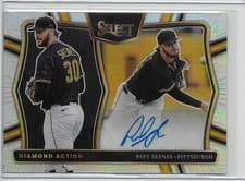 2025 Panini Select Diamond Action Signatures Paul Skenes #DAS-PS card