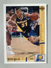 Reggie Miller 1991-92 Upper Deck Base Set card