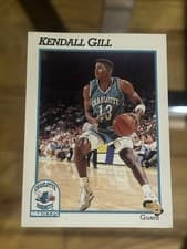 Kendall Gill 1991-92 Hoops Base Set card