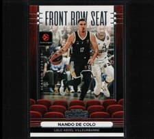 2025-26 Panini Contenders EuroLeague Front Row Seat Nando De Colo #25 card