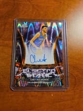 2025-26 Topps Cosmic Chrome Electro Static Signatures Chet Holmgren #ESS-CH card