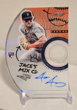 2025 Bowman's Best Best Mix Autographs Jace Jung #BMA-JJU card