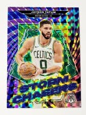 2024-25 Panini Mosaic Storm Chasers Jayson Tatum #9 card