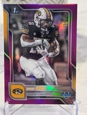 2025 Bowman University Chrome Base Set Ahmad Hardy #176 card