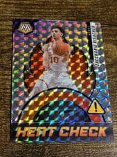 2024-25 Panini Mosaic Heat Check Zaccharie Risacher #4 card