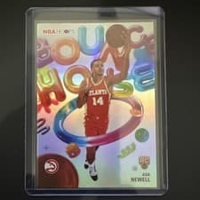 Asa Newell 2025-26 NBA Hoops Bounce House card