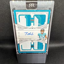 2025 Panini National Treasures RPA Travis Hunter #RMAQ-THR /99 | On Card Auto!!