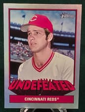 2025 Topps Heritage Undefeated Don Gullett #U-7 card