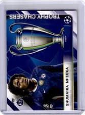 2025-26 Topps UEFA Club Competitions Trophy Chasers Shumaira Mheuka #TC-20 card