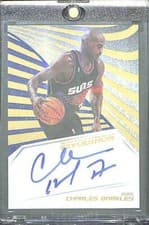 Charles Barkley 2018 Panini Revolution Autographs card