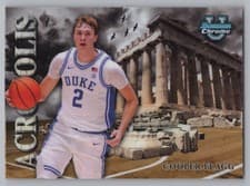 2024-25 Bowman University Chrome Acropolis Cooper Flagg #A-1 card