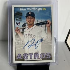 2025 Topps Archives Fan Favorite Autographs 1967 Shay Whitcomb #67FFA-SW card