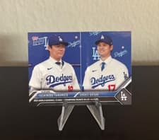 Yamamoto / Ohtani 2023 Topps Now card