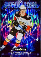 2024-25 Upper Deck Synergy Generators Trevor Zegras #G-9 card