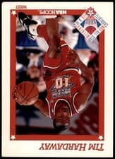 Tim Hardaway 1991-92 Hoops Base Set card