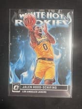 Jalen Hood-Schifino 2023 Donruss Optic White Hot Rookies card