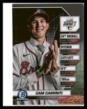 2024 Bowman Draft Bowman Draft Night Cam Caminiti #BDN-10 card