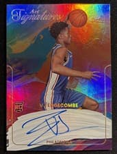 2025-26 Donruss Art Signatures Vertical VJ Edgecombe #5 card