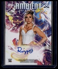 2025 Topps Exalted WWE Wrestling Ambient Autographs Adriana Rizzo #APA-ADR card