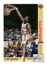 Danny Manning 1991-92 Upper Deck Base Set card