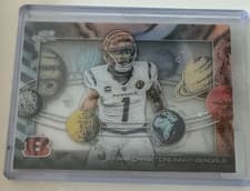 2025 Topps Cosmic Chrome Planetarium Ja'Marr Chase #PL-18 card