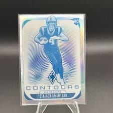 Tetairoa McMillan 2025 Panini Phoenix Contours card