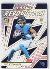 Elic Ayomanor 2025 Donruss Rookie Revolution card