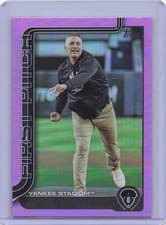 2025 Topps Update First Pitch Andy Pettitte #FPU-7 card