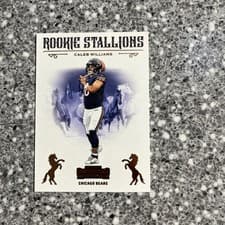 Caleb Williams 2024 Panini Contenders Rookie Stallions card