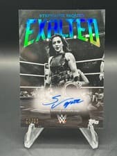 2025 Topps Exalted WWE Wrestling Black and White Signatures Stephanie Vaquer #BWS-SVR card