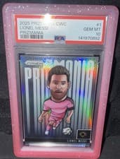 2025 Panini Prizm FIFA Club World Cup Prizmania Lionel Messi #1 card