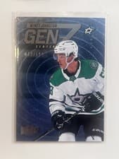 2024-25 Skybox Metal Universe Gen Z Wyatt Johnston #GZ-13 card