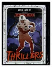 2025 Panini Rookies & Stars Thrillers Josh Jacobs #6 card