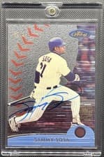 Sammy Sosa 2025 Topps Finest Originals Buyback Autograph card