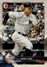 Aaron Judge 2018 Bowman card