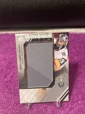 Marc Andre Fleury 2021 SP Game Used NHL Stanley Cup Playoffs Banner Year Relics card