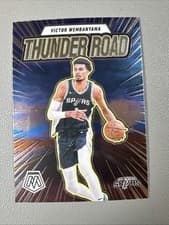 Victor Wembanyama 2024 Panini Mosaic Thunder Road card