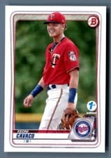 Keoni Cavaco 2020 Bowman Draft 1st Edition card