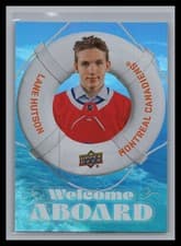 2024-25 Upper Deck Welcome Aboard Lane Hutson #WA-16 card