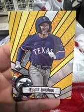 Wyatt Langford 2023 Bowman Draft Glass card