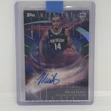 2025-26 Topps Midnight Stroke of Midnight Autographs Rookies Micah Peavy #SMR-MP card