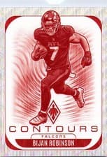 2025 Panini Phoenix Contours Bijan Robinson #2
