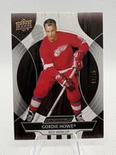 2024-25 Upper Deck Engrained Icons Base Set Gordie Howe #47 card