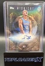 2025-26 Topps Midnight Midnight Sun Signatures Rookies Thomas Sorber #MSR-TS card