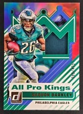 2025 Donruss All-Pro Kings Saquon Barkley #APK-SBY card